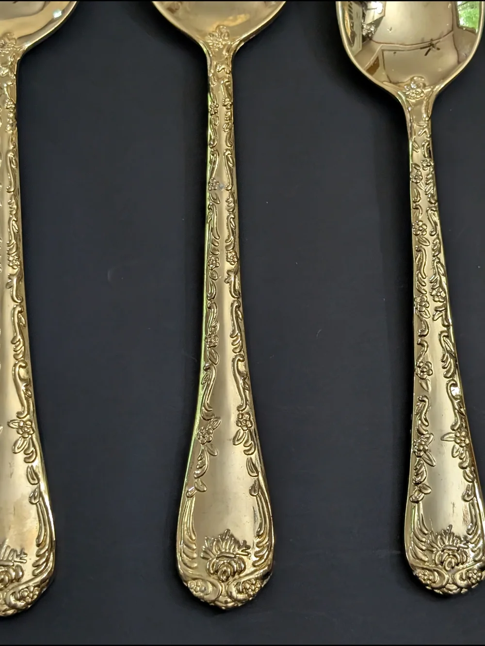 WM Rogers & Son Enchanted Rose Gold Flatware 8-2026